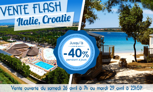 Vente Flash Italie Croatie