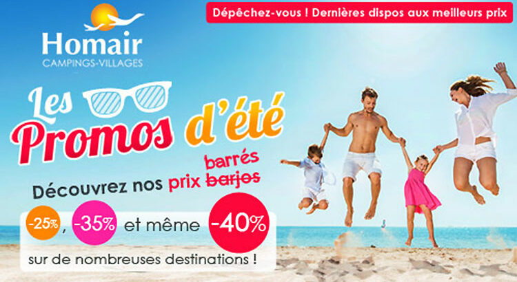 Promotion Homair d'été 2015
