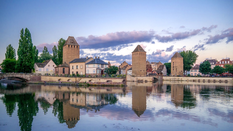 Ponts couverts à Strasbourg